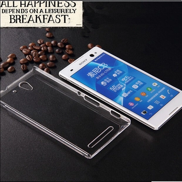 Ốp lưng Sony Xperia C3/ S55t nhựa cứng trong suốt hiệu iMak